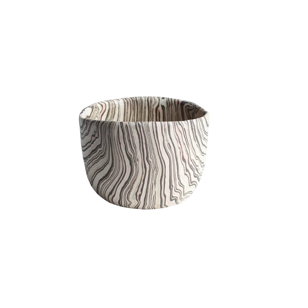 Small Nerikomi Bowl / Oyster