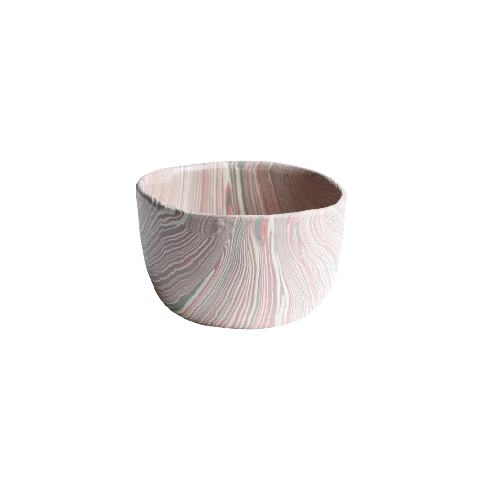 Small Nerikomi Bowl / Pink